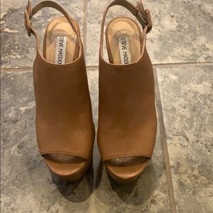 Steve Madden Gabby Peep toe heels